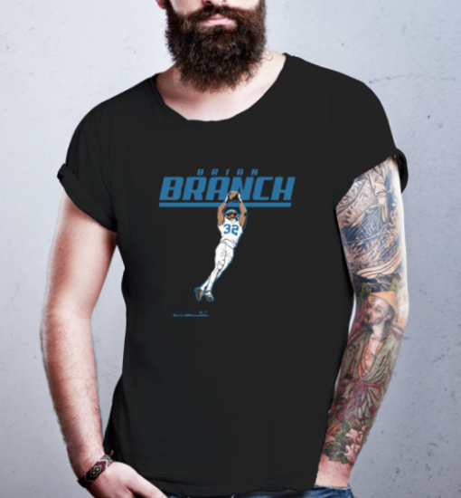 Brian Branch Detroit shirt Classic T-Shirt - Image 4