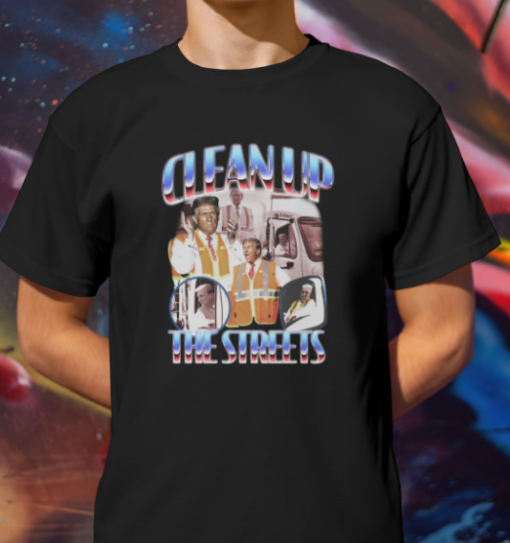 clean up the streets tee Classic T-Shirt - Image 2