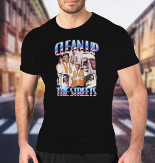 clean up the streets tee Classic T-Shirt - Image 5