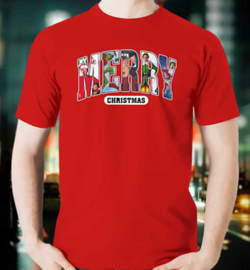 Merry Christmas 90s Movies Shirt Classic T-Shirt - Image 4