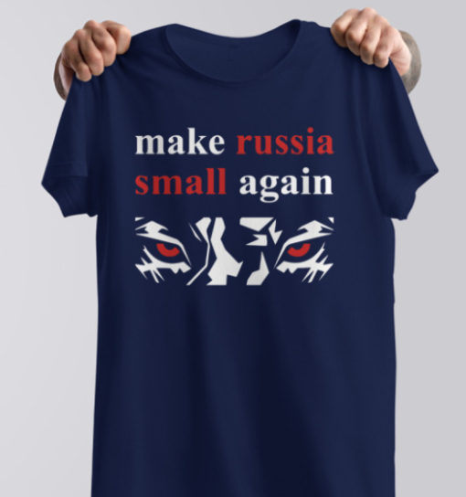 NK Veres Rivne Make Russia Small Again Shirt Classic T-Shirt - Image 4