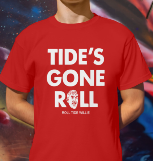 Rtw Tide’s Gone Roll Funny Shirt Classic T-Shirt - Image 2