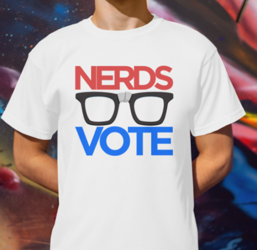 Steve Blum Nerds Vote Shirt Classic T-Shirt - Image 2