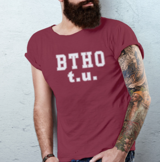 btho t u horns down t shirt - Image 4