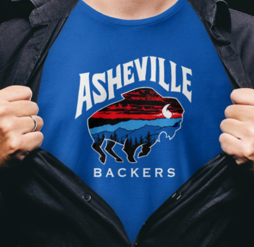 Asheville Backers shirt Unisex T-Shirt - Image 3