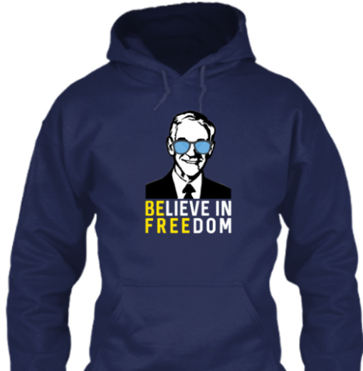 Believe In Freedom Libertarian Ron Paul Shirt Classic T-Shirt - Image 5