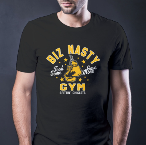 Biz Nasty Gym Tee Unisex T-Shirt - Image 3