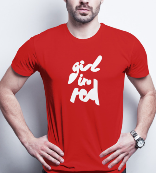 Cardinal Girl In Red funny shirt Unisex T-Shirt - Image 3