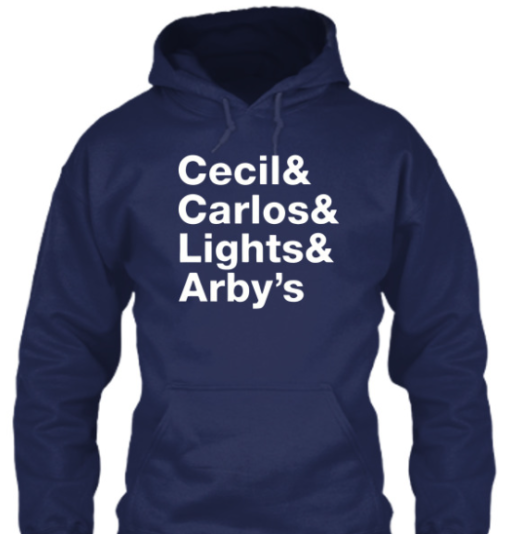 Cecil Carlos Lights Arby’s Shirt Unisex T-Shirt - Image 5