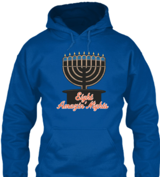 Citi Menorah Eight Amazin Nights Shirt Unisex T-Shirt - Image 5