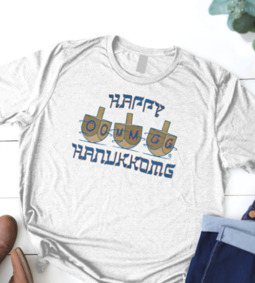 Happy HanukkAH Shirt Unisex T-Shirt - Image 2