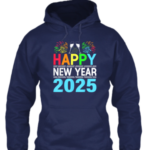 Happy New Year 2025 NYE Party Funny shirt Unisex T-Shirt - Image 5