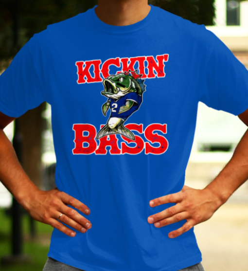 kickin bass funny shirt Unisex T-Shirt