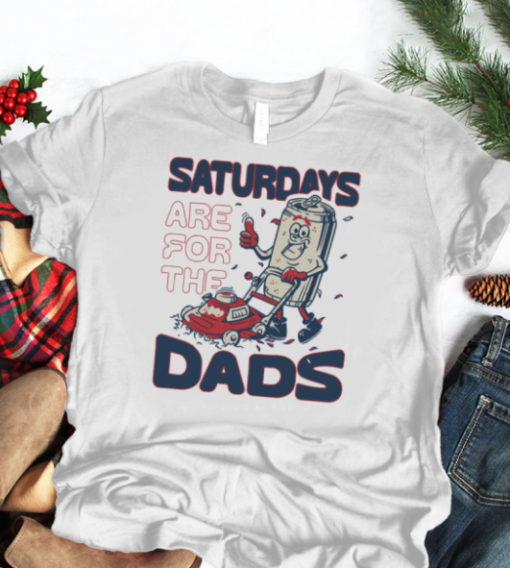 Saturdays Are For The Dads Mow shirt Unisex T-Shirt - Image 2