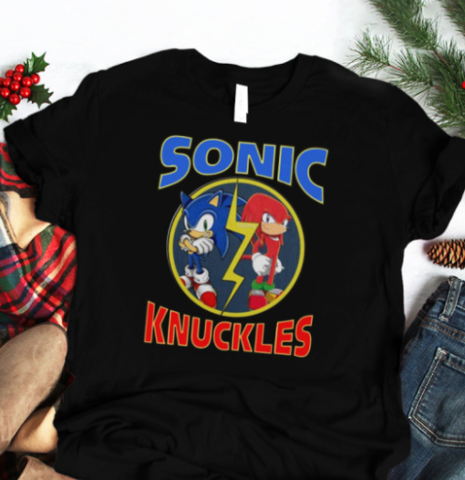 Taylor Decker Sonic and Knuckles shirt Unisex T-Shirt - Image 2