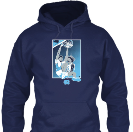 UNC Basketball Jalen Washington & Elliot Cadeau shirt Unisex T-Shirt - Image 5