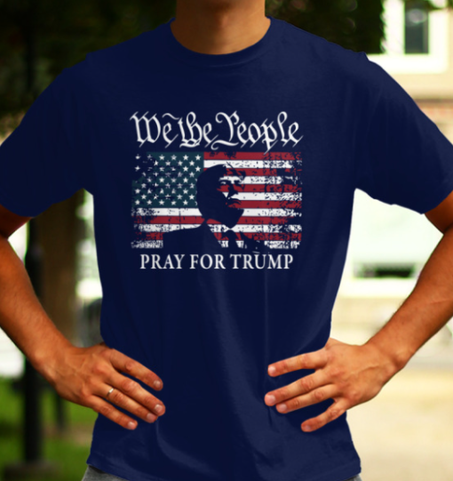 We The People Pray For Trump 2024 shirt Classic T-Shirt - Image 3