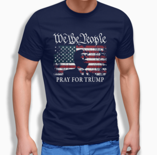 We The People Pray For Trump 2024 shirt Classic T-Shirt - Image 4