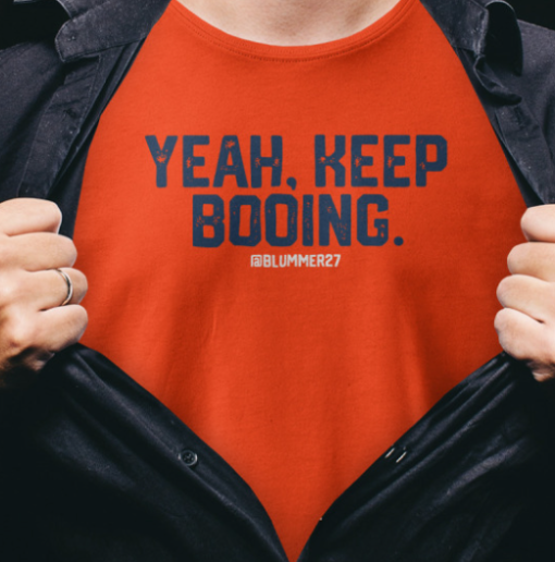 Blummer Bock Yeah Keep Booing Shirt Unisex T-Shirt