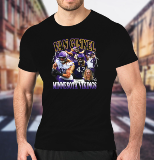 Brian Flores Van Ginkel minnesota vikings shirt Unisex T-Shirt