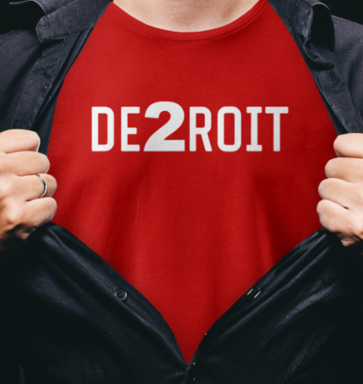 De2roit funny Shirt T-Shirt - Image 2