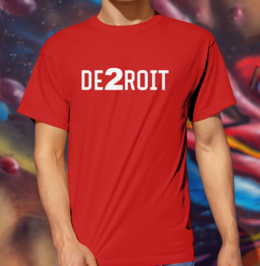 De2roit funny Shirt T-Shirt - Image 3