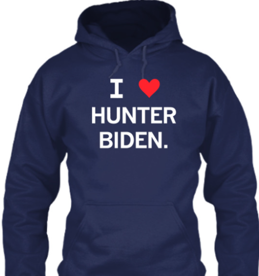 I Love Hunter Biden Shirt Unisex T-Shirt - Image 5