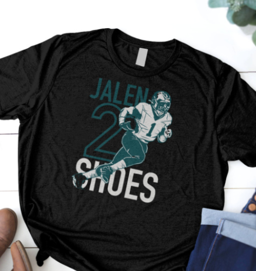 Jalen Hurts Two Shoes shirt T-Shirt - Image 2