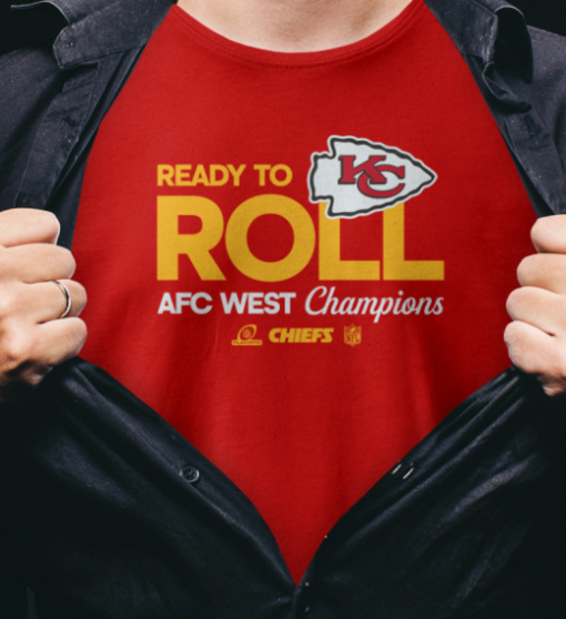 Kansas City Chiefs 2024 AFC West Division Champion shirt Unisex T-Shirt - Image 2