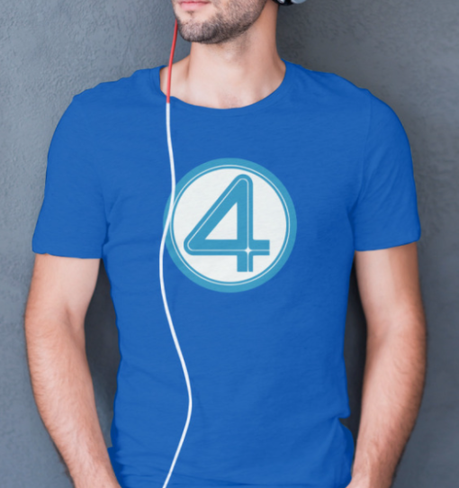 Michael Giacchino Marvel Fantastic Four Logo Shirt Unisex T-Shirt - Image 4