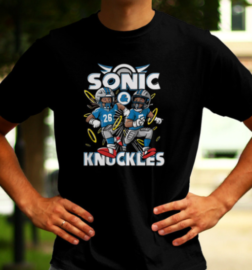 S & K sonic knuckles shirt Unisex T-Shirt - Image 3