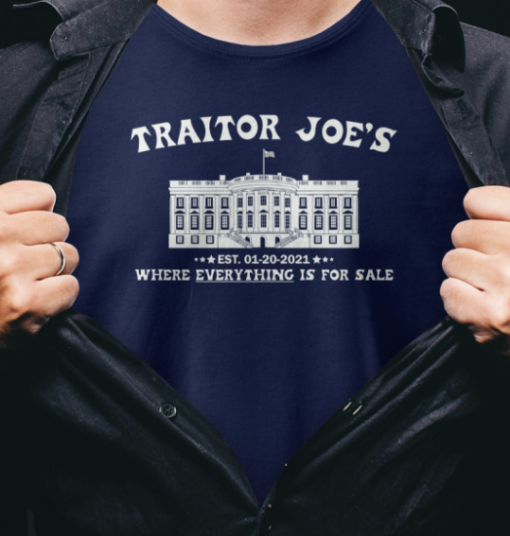 Sarah Fields Traitor Joe's Where Everything is for Sale shirt Unisex T-Shirt - Image 3