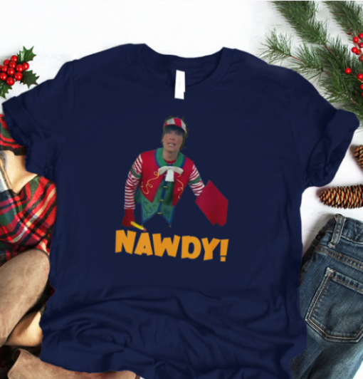 Tally The Elf Nawdy Innocent Christmas Holiday shirt Unisex T-Shirt