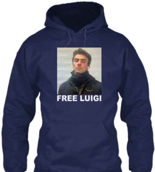 free luigi mangione shirt Unisex T-Shirt - Image 5