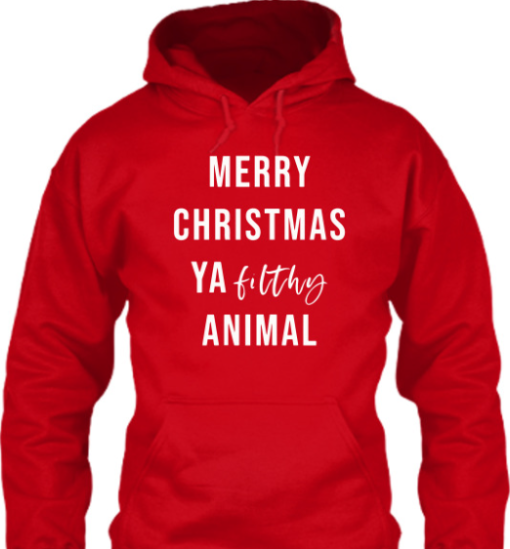 merry christmas ya filthy animal shirt Unisex T-Shirt - Image 5