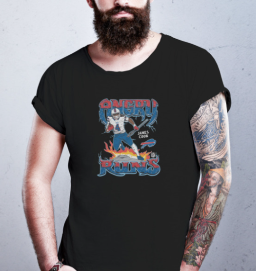 Angry Runs James Cook Shirt Unisex T-Shirt - Image 4