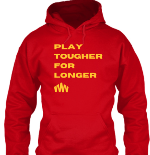 Brent Blum Play Tougher For Longer Shirt Unisex T-Shirt - Image 5