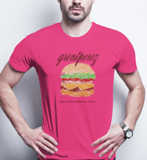 Grentperez Pink Cheeseburger tee Unisex T-Shirt - Image 2