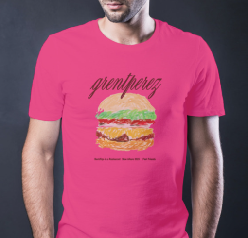 Grentperez Pink Cheeseburger tee Unisex T-Shirt - Image 4