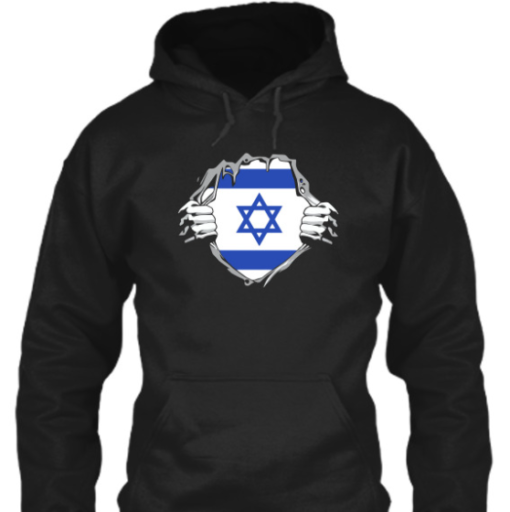 Israeli Inside hoodie shirt T-Shirt - Image 5