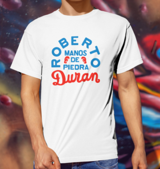 Joe Rogan Roberto Duran Manos De Piedra shirt Unisex T-Shirt - Image 4