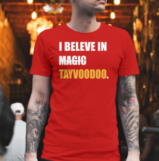 Jojo In Kc I Believe In Tayvoodoo shirt Unisex T-Shirt - Image 4