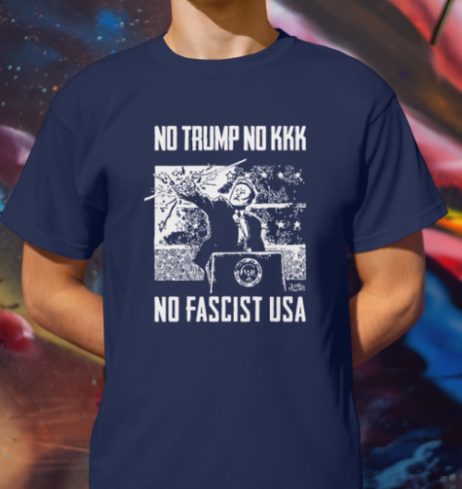 No Trump No KKK No Fascist USA shirt Unisex T-Shirt