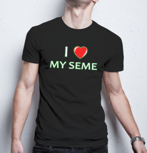 Novastarmaps I Love My Seme funny shirt Unisex T-Shirt - Image 4