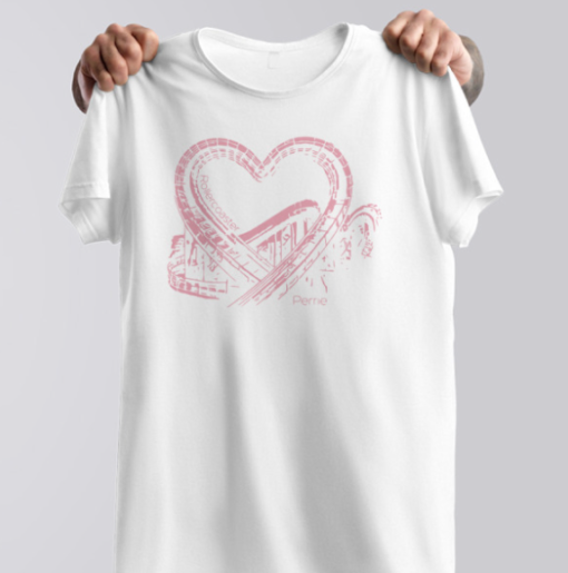 Perrie Rollercoaster Love Shirt Classic T-Shirt - Image 4