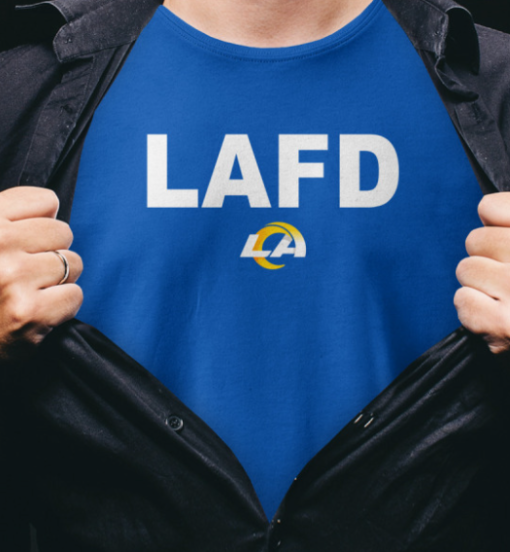 Rams LAFD Shirt Unisex T-Shirt - Image 4