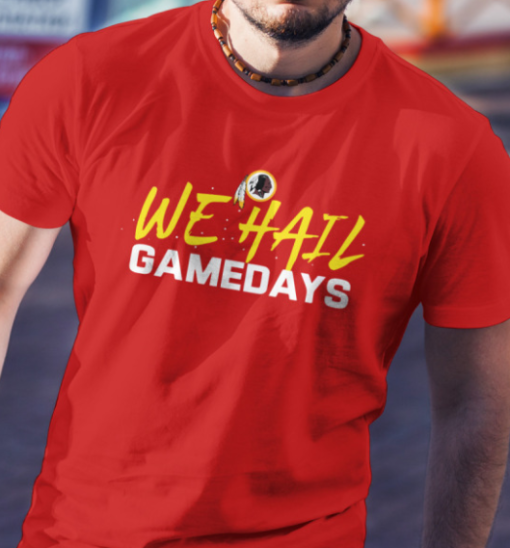 Ryan Wetzel Mt We Hail Gamedays Redskins Shirt Unisex T-Shirt - Image 2