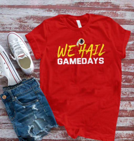 Ryan Wetzel Mt We Hail Gamedays Redskins Shirt Unisex T-Shirt - Image 4