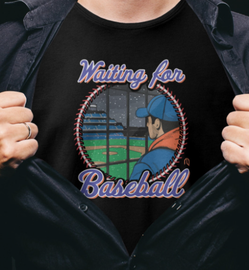 Waiting for Baseball Shirt Unisex T-Shirt - Image 4