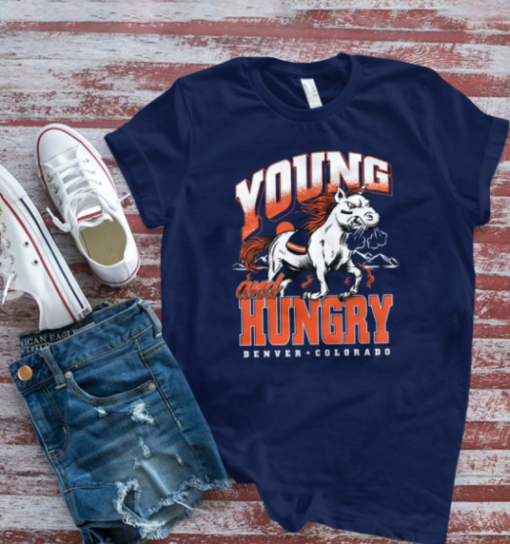 Young And Hungry Tee T-Shirt - Image 4